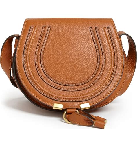 chloe marcie saddle bag tan|chloe marcie bag nordstrom.